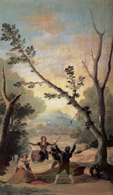 Francisco Goya The Swing china oil painting image